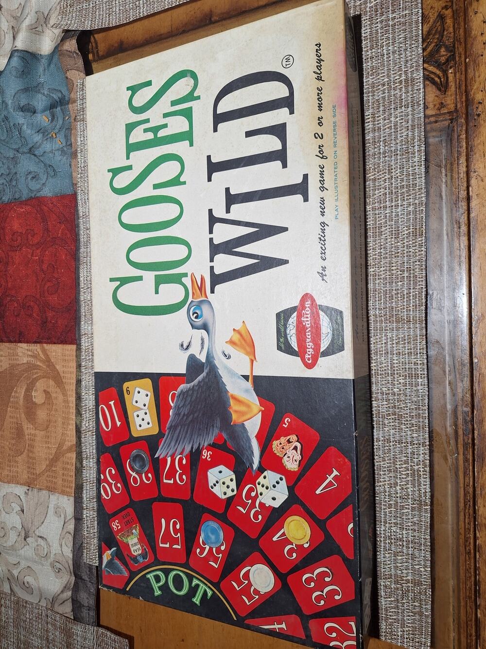 Vintage Gooses Wild No. 711 Board Game CO-5 Game Specialists Benton Harbor MI